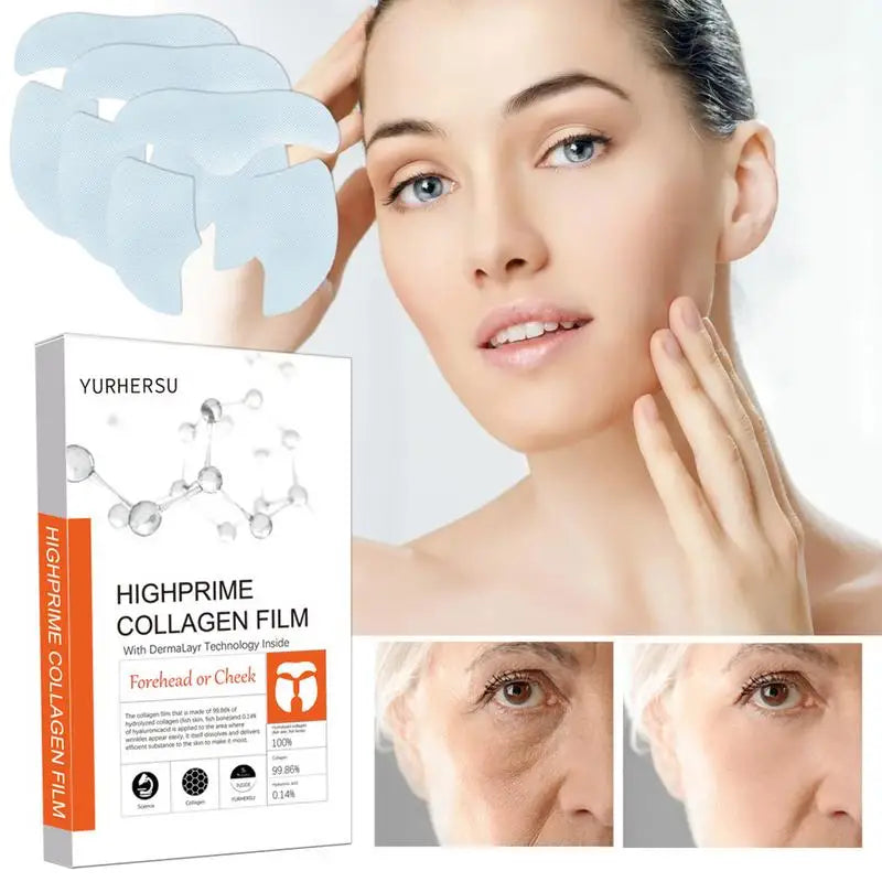 Collagen Mask Soluble Lifting Anti-Aging Film Skin Care Remove Dark Circles Nourish Mask High Prime Collagen film